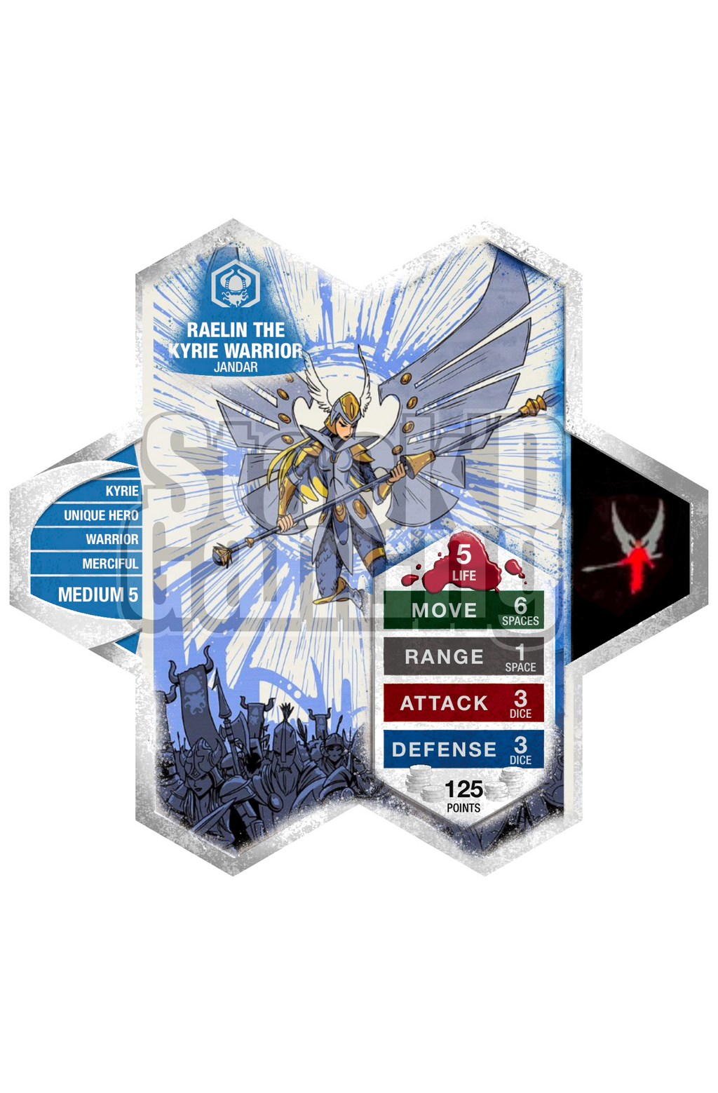 Raelin Custom Army Card (ROTV)